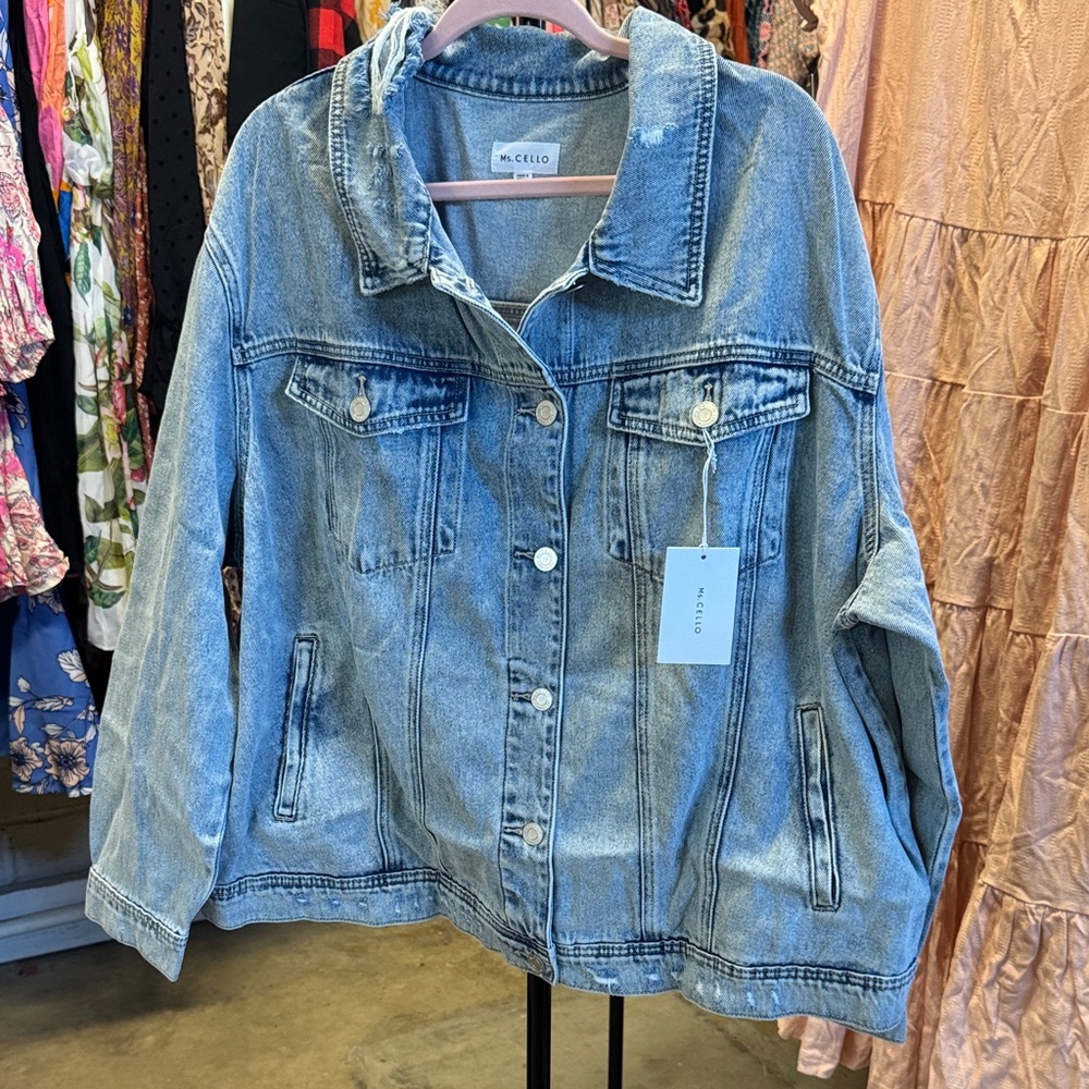 Celio Women's Classic Blue Jean Jacket